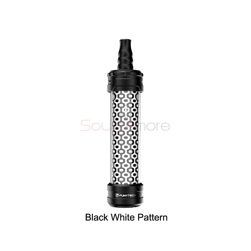 Fumytech Hookah Air Mini Kit Black White Pattern
