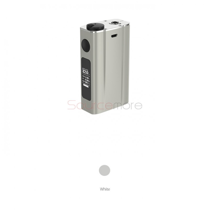 Joyetech eVic VTwo 80W TC/VW Mod 5000mAh Capacity with Upgradeable firmware RTC Display Function-White
