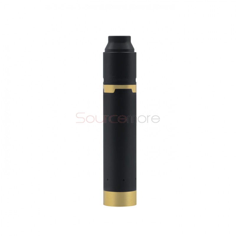 Geek Vape Tsunami Mech Kit Support 510/ Hybrid Mode Replaceable for Single 18650 Cell-Brass