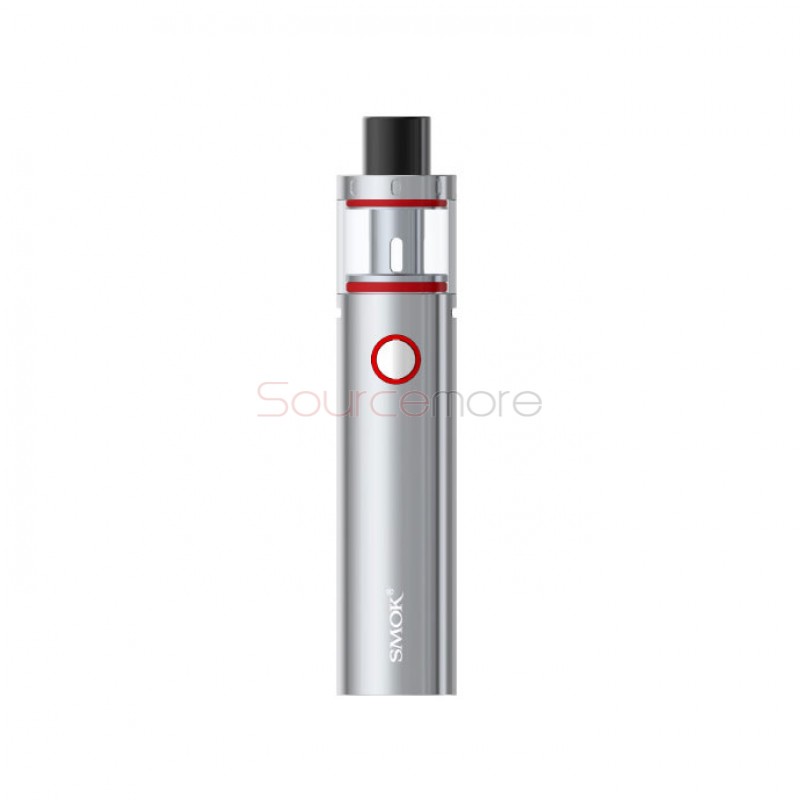 Smok Vape Pen Plus Kit with 3000mah and 4ml Capacity- Silver