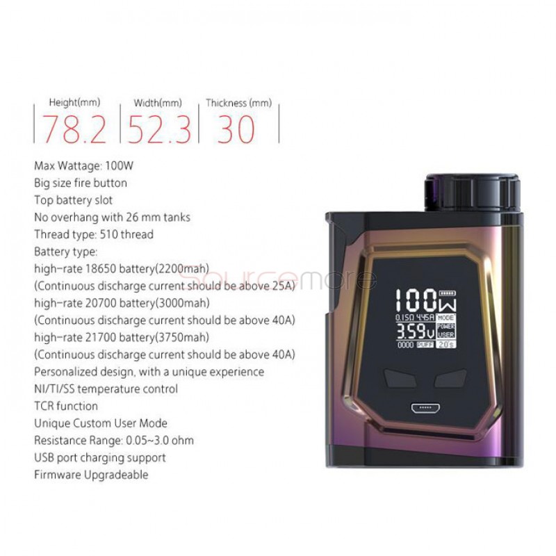 IJOY CAPO 100 Mod - Rainbow