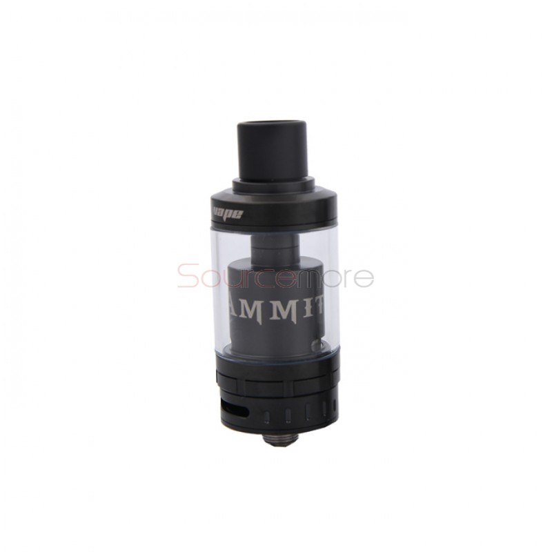 Geek Vape Ammit Single Coil RTA with 3.5ml Capacity and Three-dimensional Airflow- Black