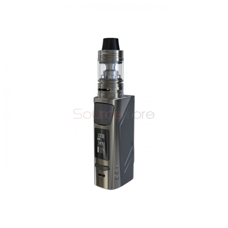 IJOY Elite PS2170 100W Kit Elite PS2170 100W Mod with 3.2ml Captain Mini Tank (Included 21700 Battery)-Gun metal