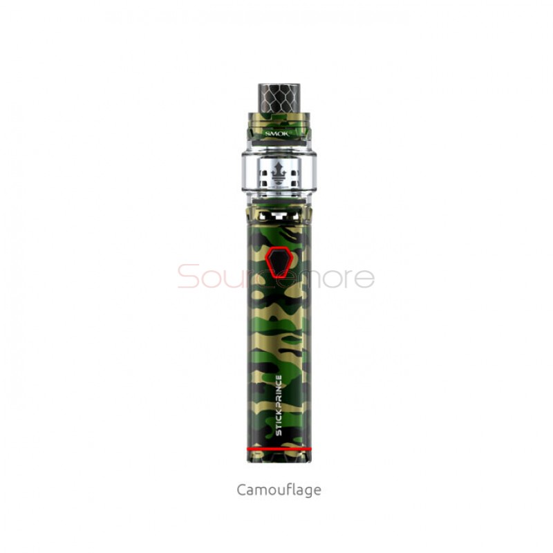 Smok Stick Prince Kit 3000mah Stick Prince Battery with 8ml TFV12 Prince Tank- Camouflage