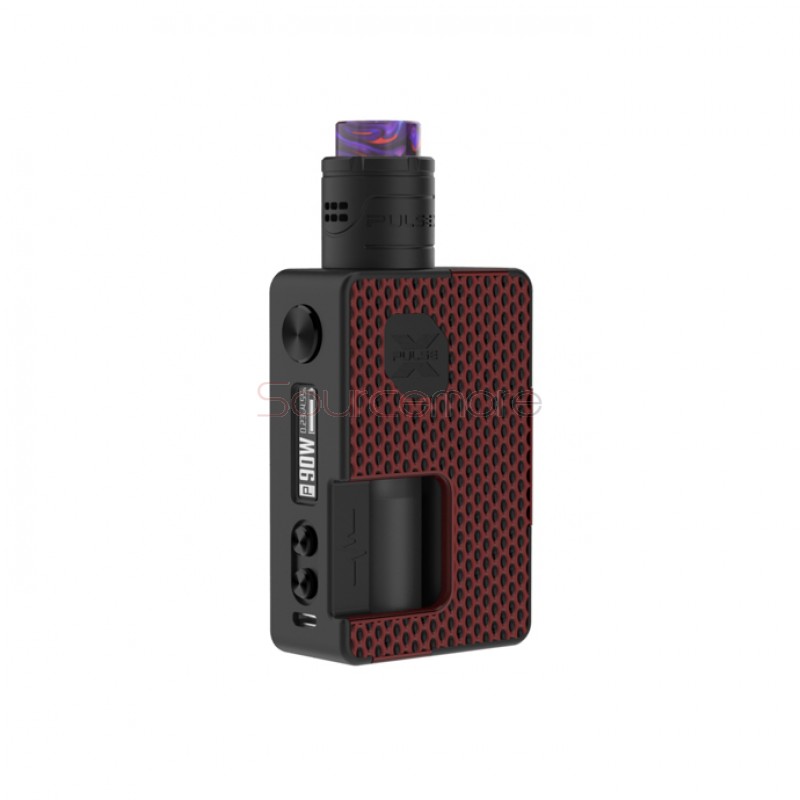 Vandy Vape Pulse X BF 90W Squonk Kit Standard Version - G10 Red