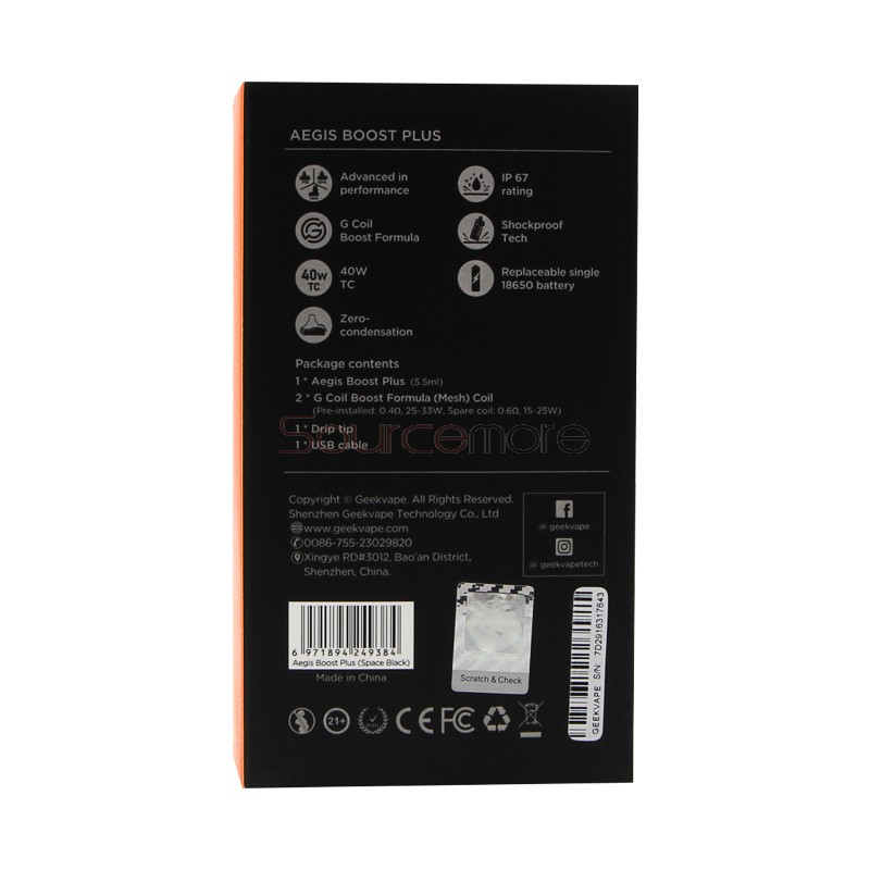 GeekVape Aegis Boost Plus Kit