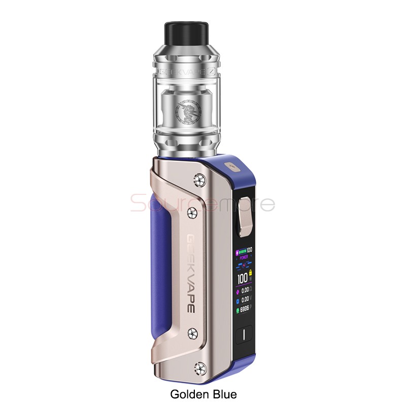 GeekVape Aegis Solo III 3 Kit External Battery Version Golden Blue