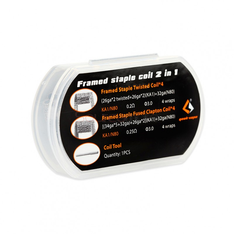 GeekVape Framed Staple Coil 2 In 1 8pcs/pack