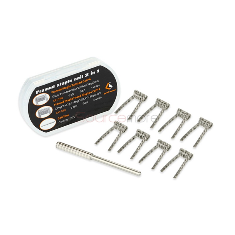 GeekVape Framed Staple Coil 2 In 1 8pcs/pack