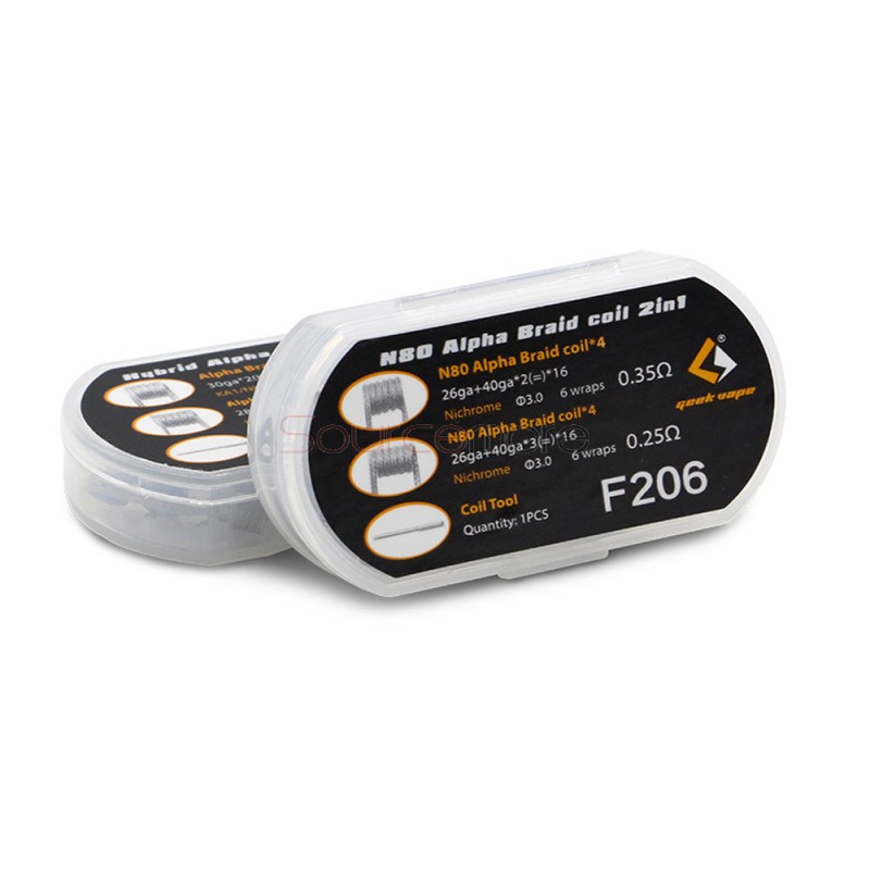 GeekVape N80 Alpha Braid Prebuilt Coil 2 In 1