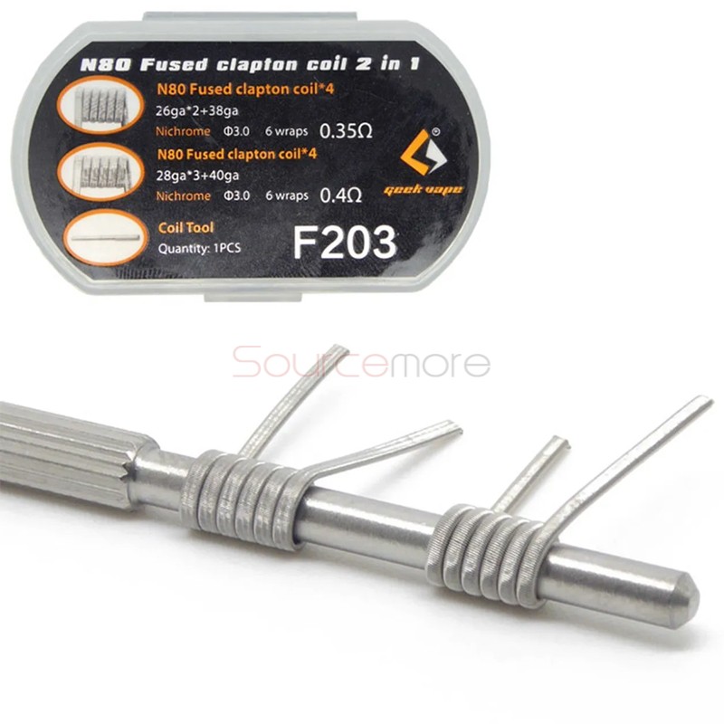 GeekVape N80 Fused Clapton Coil 2 in 1 Giveaway