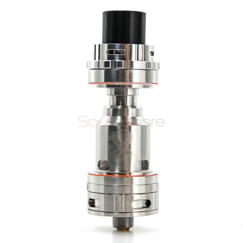 Vaporesso Gemini RTA Atomizer 3.5ml Liquid Capacity 22mm Diameter Velocity Style Dual Post Deck Top Filling Tank -Stianless Steel(RTA Version)