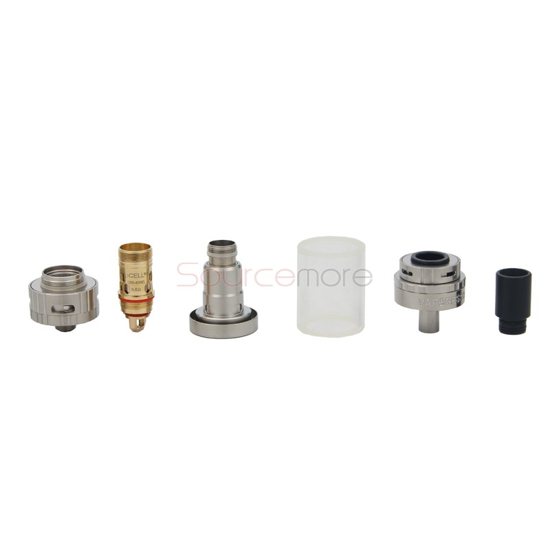 Vaporesso Gemini cCell Ceramic Tank - Stainless Steel