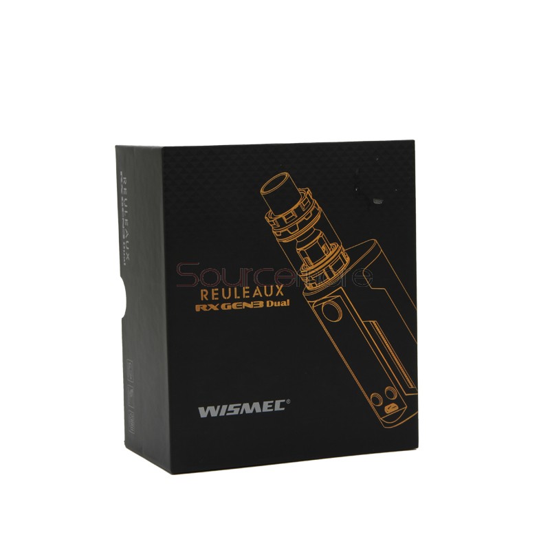 Wismec Reuleaux RX GEN3 Dual Kit with GNOME King - Gloss Black