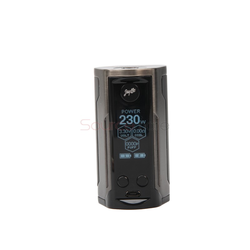 Wismec Reuleaux RX GEN3 Dual Kit with GNOME King - Gloss Black