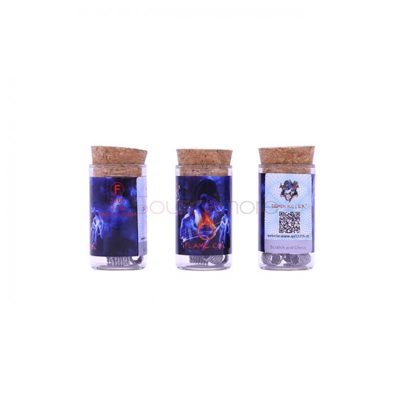 LTQ Demon Killer Heating Wire 0.3ohm for Rebuildable Atomizers 316L (26GA*2)+38GA Wire-Flame coil F