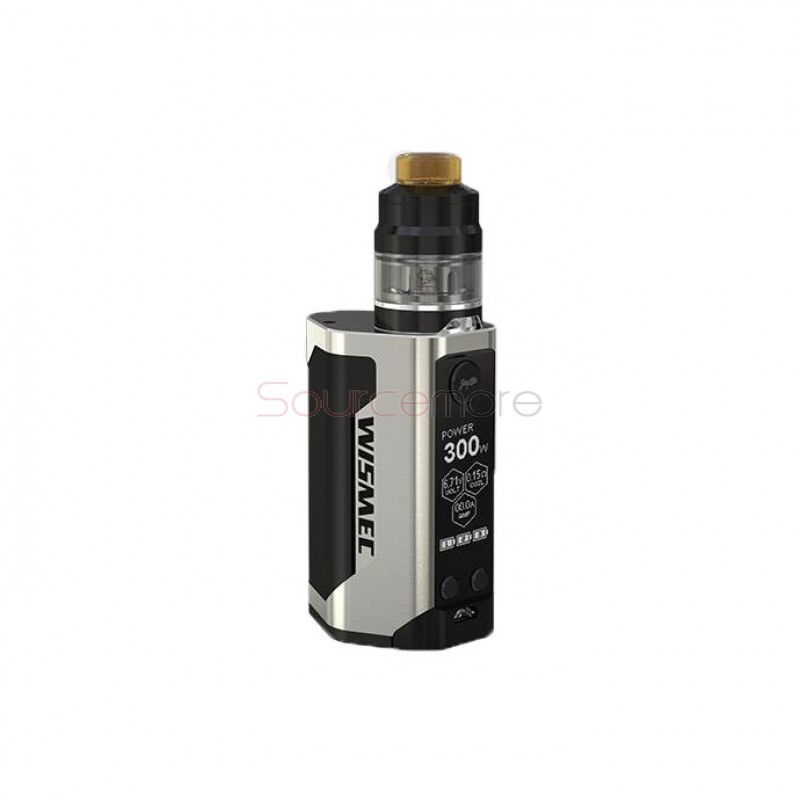 Wismec Reuleaux RX GEN3 Kit With GNOME - Brush Stainless