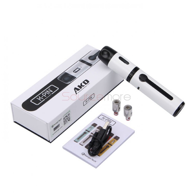 Kanger K-PIN Kit with 2000mah and 4ml Capacity -White