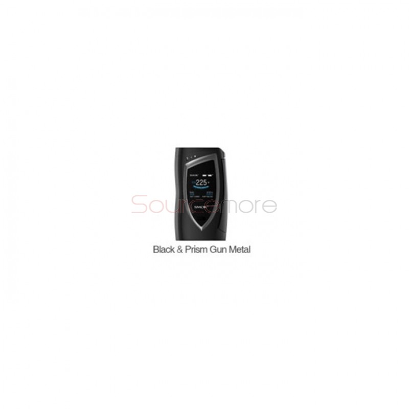 Smok Devilkin 225W OLED Mod Powered by Dual 18650 Cells-Black and Prism Gun Metal