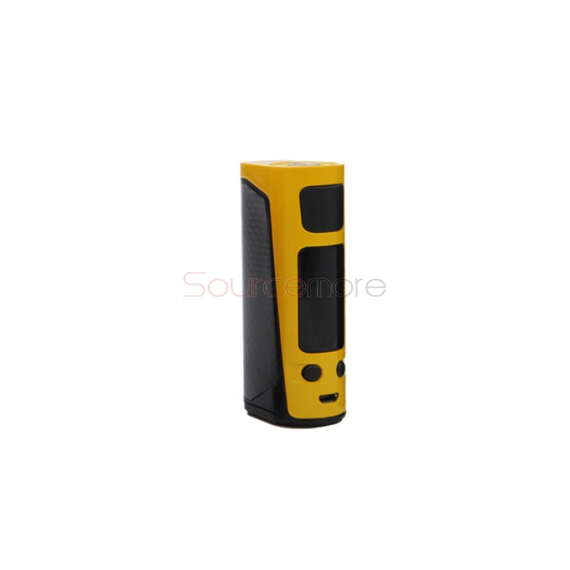 Joyetech eVic Primo Mini 80W Mod Support Power/Bypass/Start/Temp Mode Replaceable for Single 18650 Cell- Yellow
