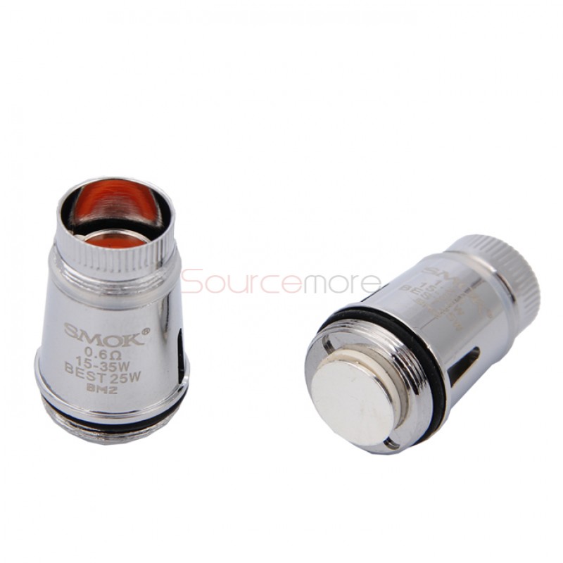Smok BM2 Core Replacement Kanthal Dual Core for Brit Tank 5pcs- 0.6ohm