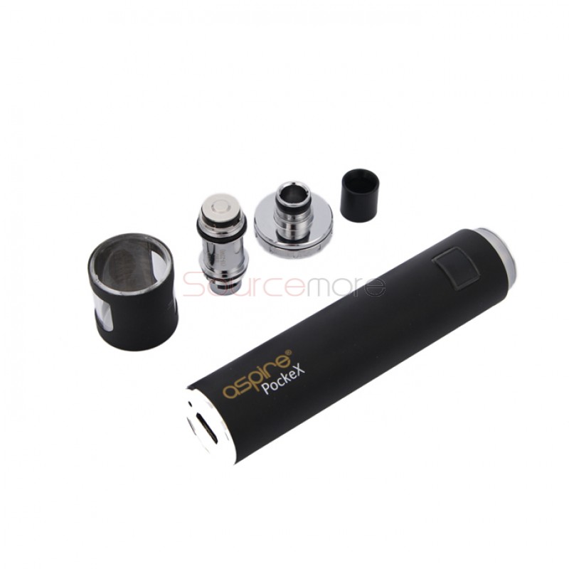 Aspire PockeX Pocket AIO Starter Kit-Matte Black