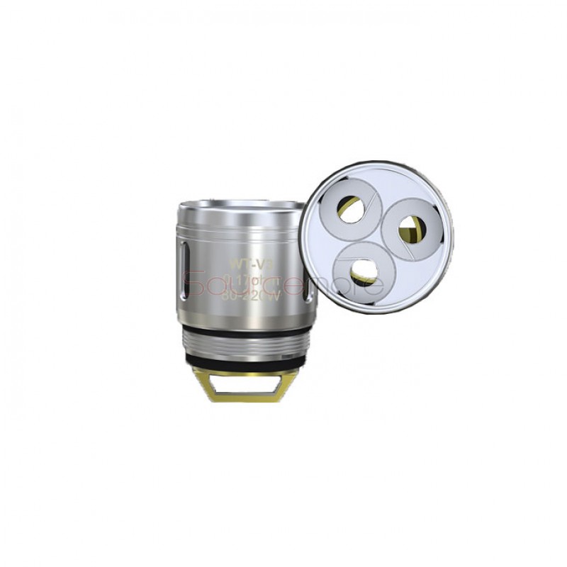 Wismec WT-V3 0.17ohm Replacement Coil Head 5pcs - 0.17ohm