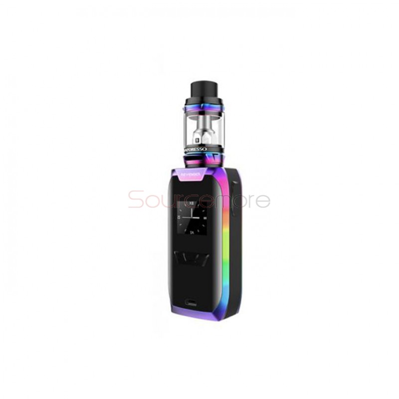 Vaporesso Revenger Kit 5ml NRG Slide-n-Fill Tank with Revenger 220W TC/VW Mod-Rainbow