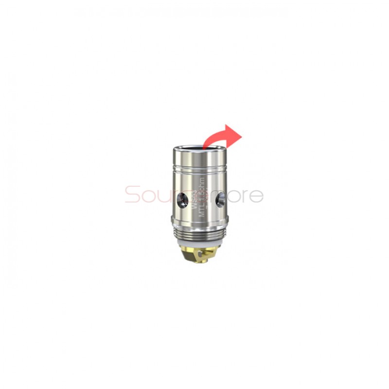 Wismec WS03 MTL 1.5ohm Replacement Coil Head 5pcs - 1.5ohm
