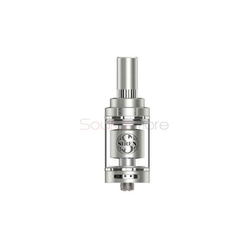 Digiflavor Siren 2 GTA 2.0ml Liquild Capacity MTL Tank Atomizer 22mm Diameter -Silver