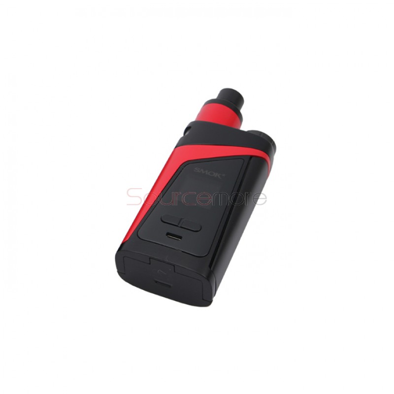 Smok Skyhook RDTA Box All-in-One Kit with 220W Skyhook Mod and 9ml Built-in RDTA Tank- Black&Red