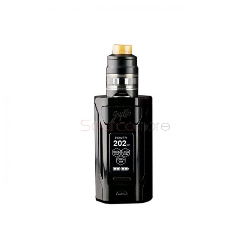 Wismec Reuleaux RX2 21700 Kit with GNOME Atomizer - Gloss Black