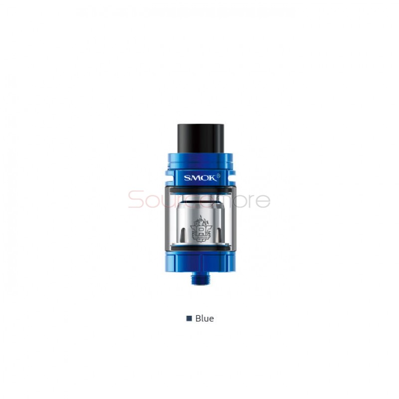 Smok TFV8 X-Baby Tank with Top Airflow Top Filling Design and 4.0ml Capacity- Blue