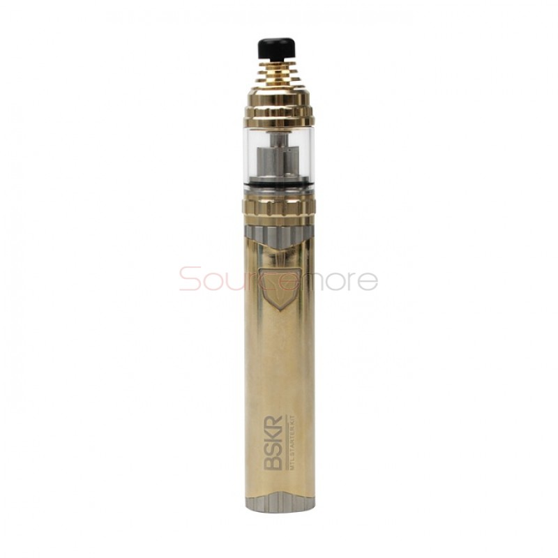 Vandy Vape Berserker MTL Starter Kit with Built-in 1100mAh Battery - Gold