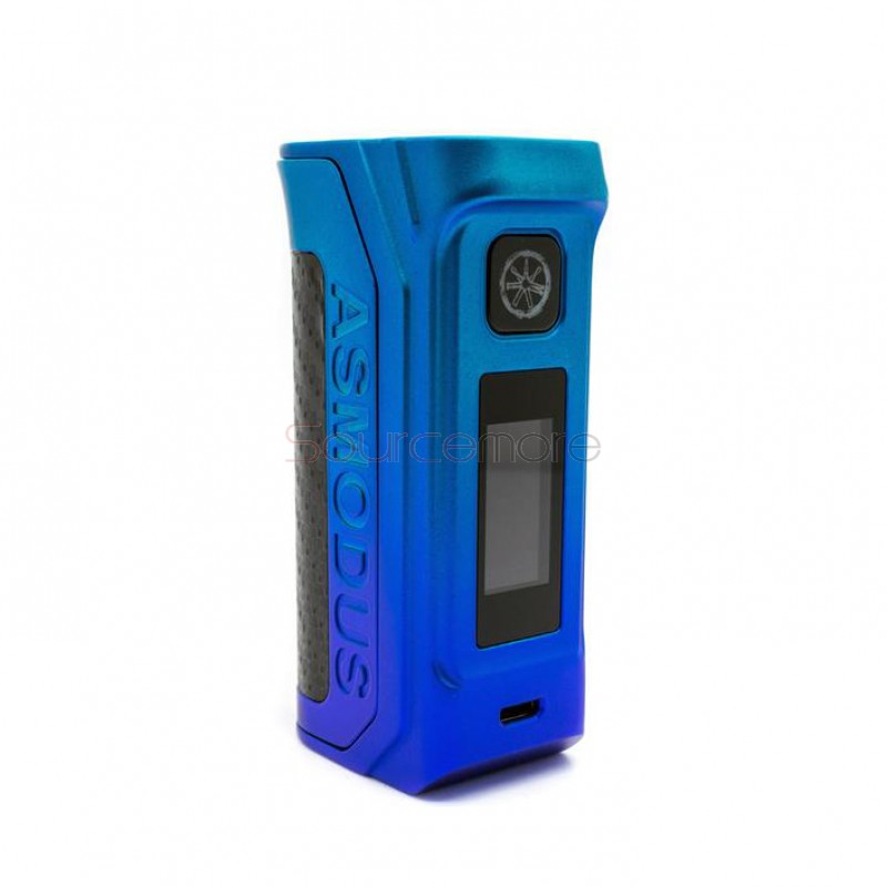 asMODus Amighty 100W Vape Mod - Gradient Blue Purple