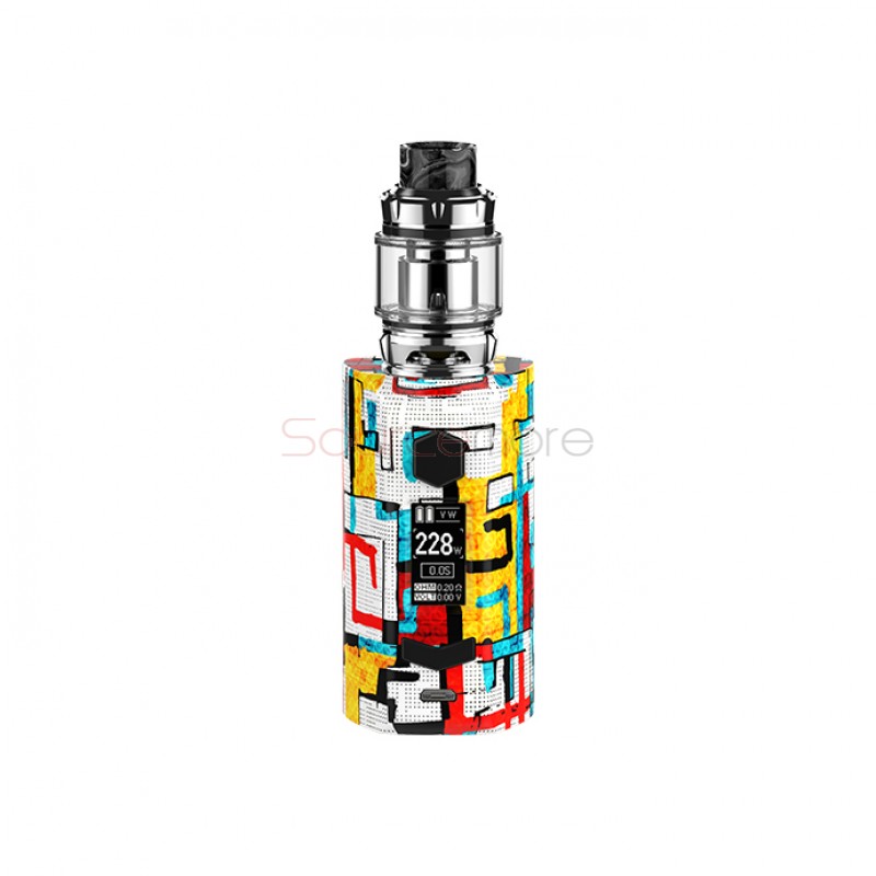 Rincoe Manto S Mesh 228W Kit with Metis Mix Atomizer - Graffiti A