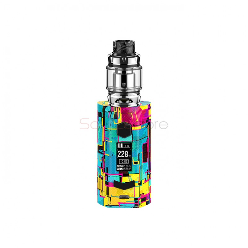 Rincoe Manto S Mesh 228W Kit with Metis Mix Atomizer - Graffiti B