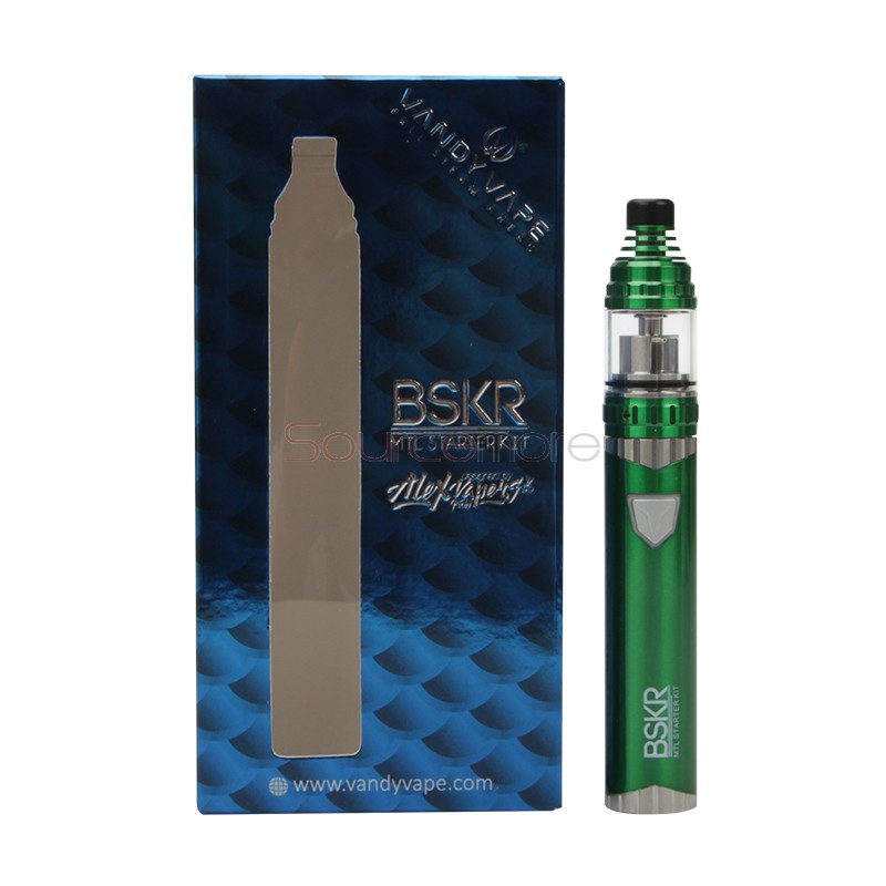 Vandy Vape Berserker MTL Starter Kit with Built-in 1100mAh Battery - Green