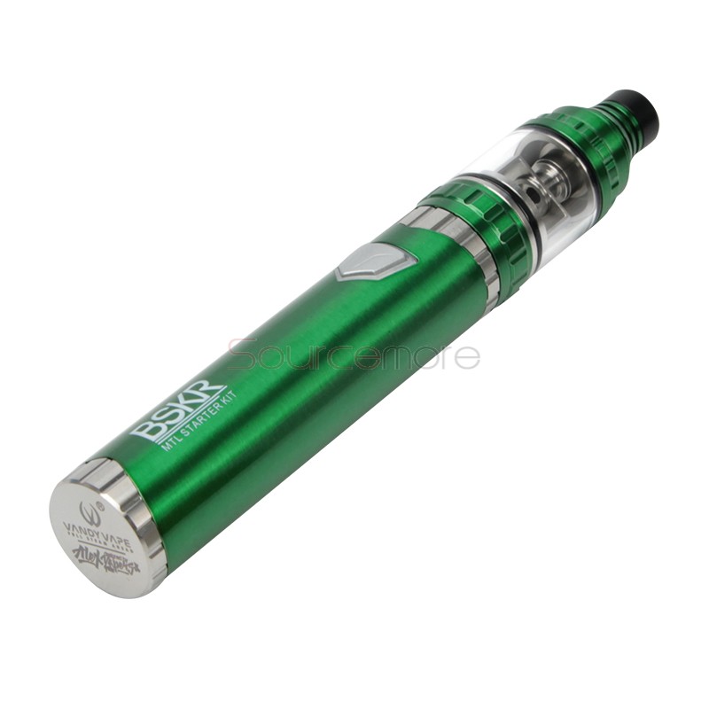 Vandy Vape Berserker MTL Starter Kit with Built-in 1100mAh Battery - Green
