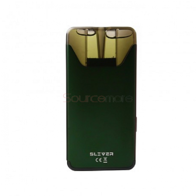 Tesla Sliver 350mAh Pod Starter Kit with 2ml Capacity - Green