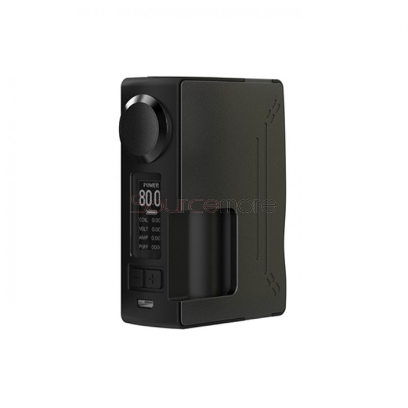 HugsVape Surge Squonk 80W Box Mod - Grey