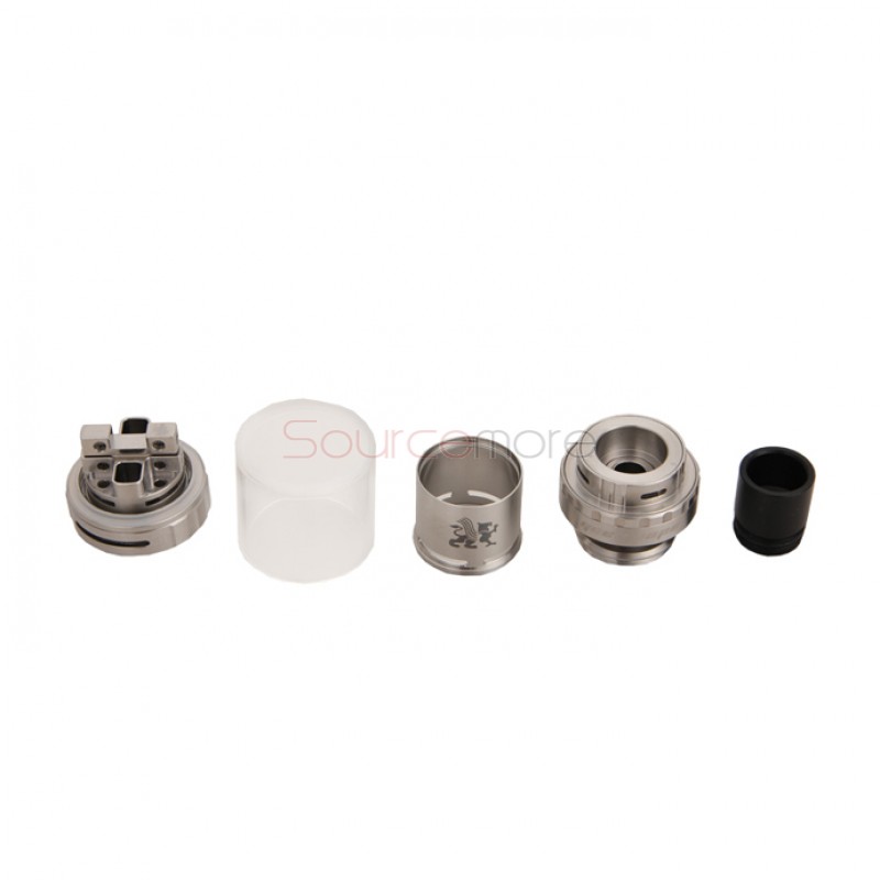 Geek Vape Griffin 25 Mini 3.0ml Top Airflow System Tank with 18mm Deck- Stainless Steel