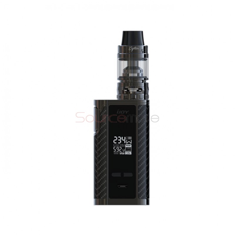 IJOY Captain PD270 234W Kit Captain S 4.0ml Tank with Captain PD270 Mod - Gun metal