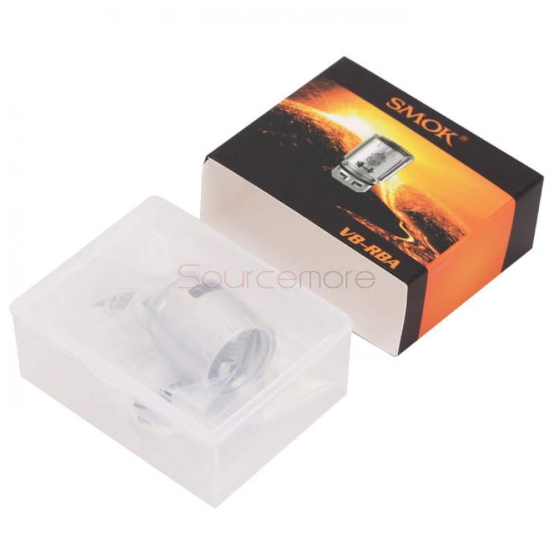 Smok Replacement Coil V8 RBA for TFV8 Tank Patented Fused with 18mm Deck- 0.28ohm