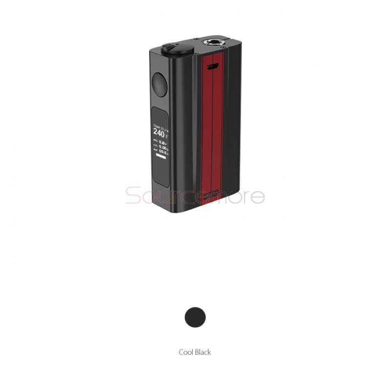 Joyetech eVic VTwo 80W TC/VW Mod 5000mAh Capacity with Upgradeable firmware RTC Display Function-Cool Black