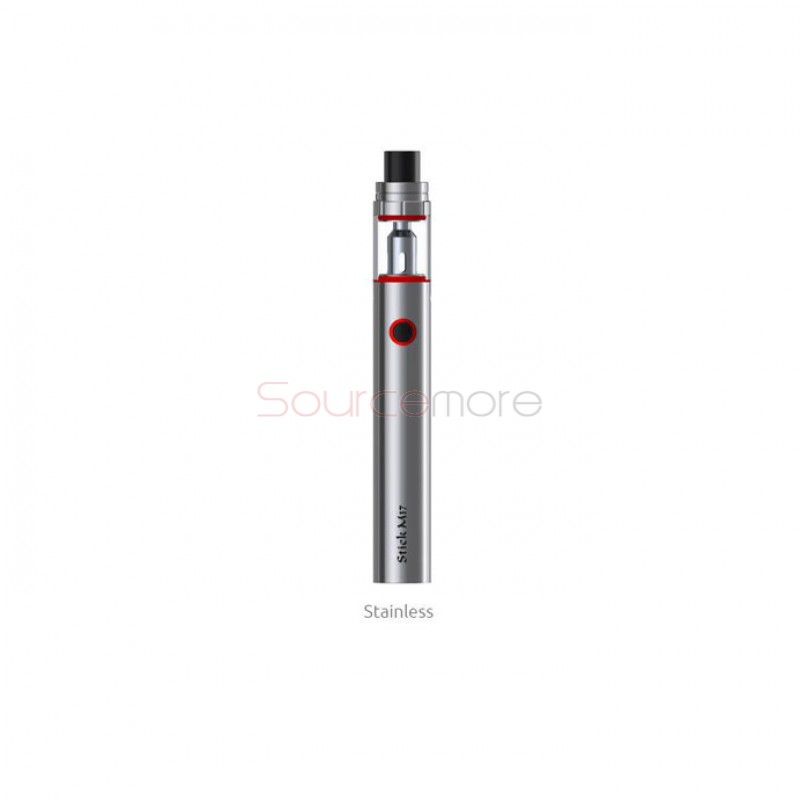 Smok Stick M17 2ml with 1300mah All-in-One Starter Kit- Stainless Steel