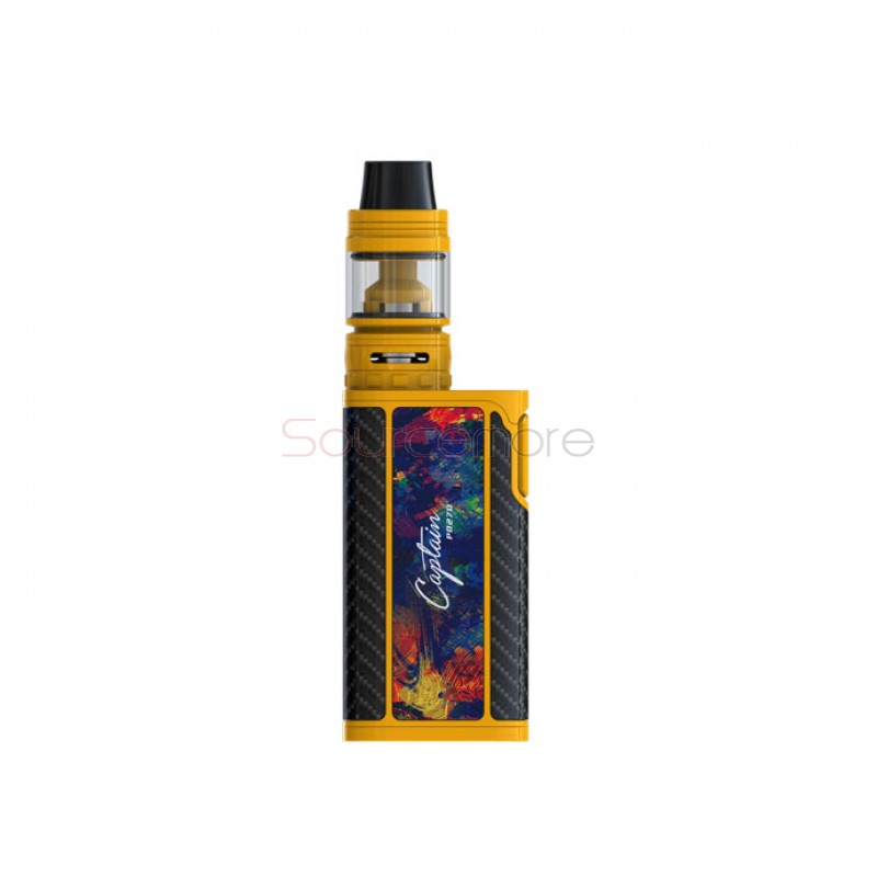 IJOY Captain PD270 234W Kit Captain S 4.0ml Tank with Captain PD270 Mod - Yellow