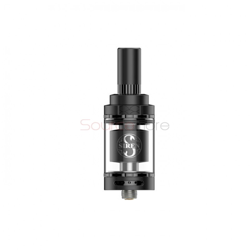 Digiflavor Siren 2 GTA 2.0ml Liquild Capacity MTL Tank Atomizer 22mm Diameter -Black