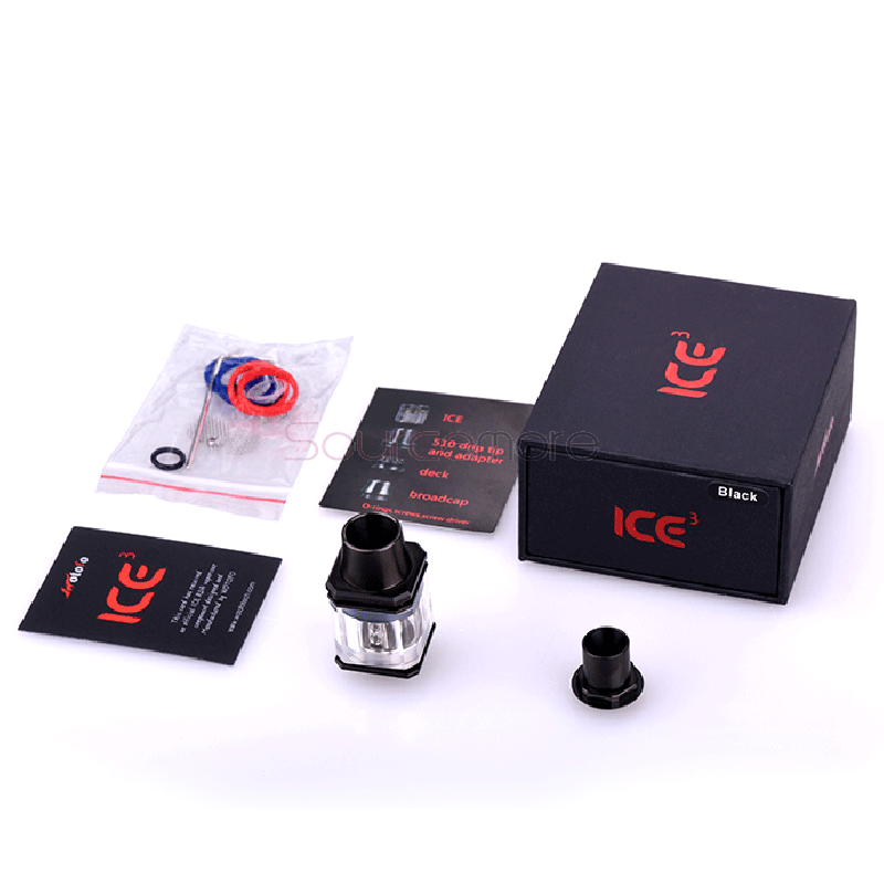Wotofo Ice3 Cubed RDA Atomizer - Black