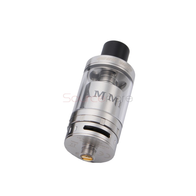 Geek Vape Ammit Single Coil RTA with 3.5ml Capacity and Three-dimensional Airflow- Stainless Steel